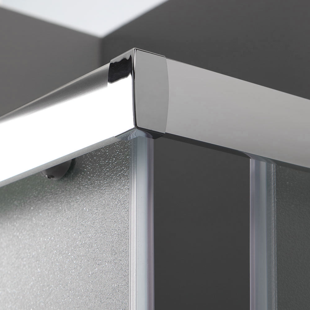 Box doccia 70x100 cm cristallo opaco scorrevole