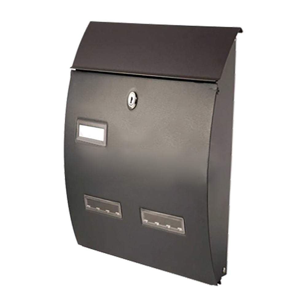 Cassetta Postale Porta Rivista 708B Cm 27 X 12 X H 40 - Marrone Null