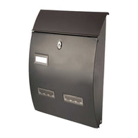 Cassetta Postale Porta Rivista 708B Cm 27 X 12 X H 40 - Marrone Null