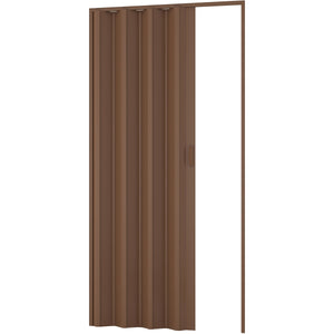 Porta d'arredo interna a soffietto noce - 100x214 cm