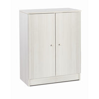 Armadio multiuso basso due ante Eucalipto 62x34x h80 cm