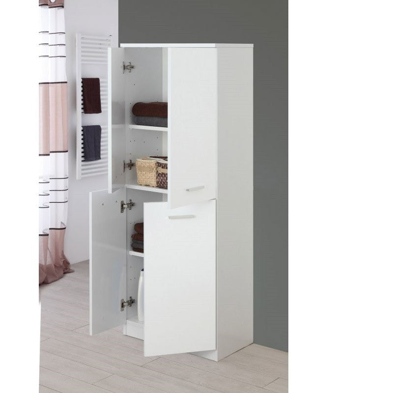 Armadio Scarpiera Bianco quattro ante 60x34x h148,5 cm