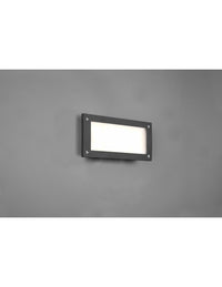 Applique Led Segnapasso Per Esterno Kelly Alluminio Antracite IP44 Trio Lighting