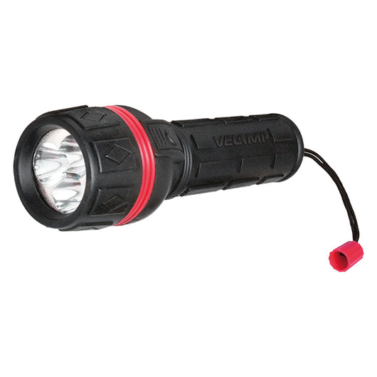 Torcia in gomma 21,6 x 6,7 cm con LED