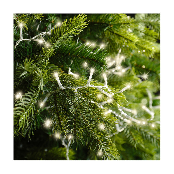 Luci LED Compact Light trasp/bia caldo 4500cm 8Funz OUT