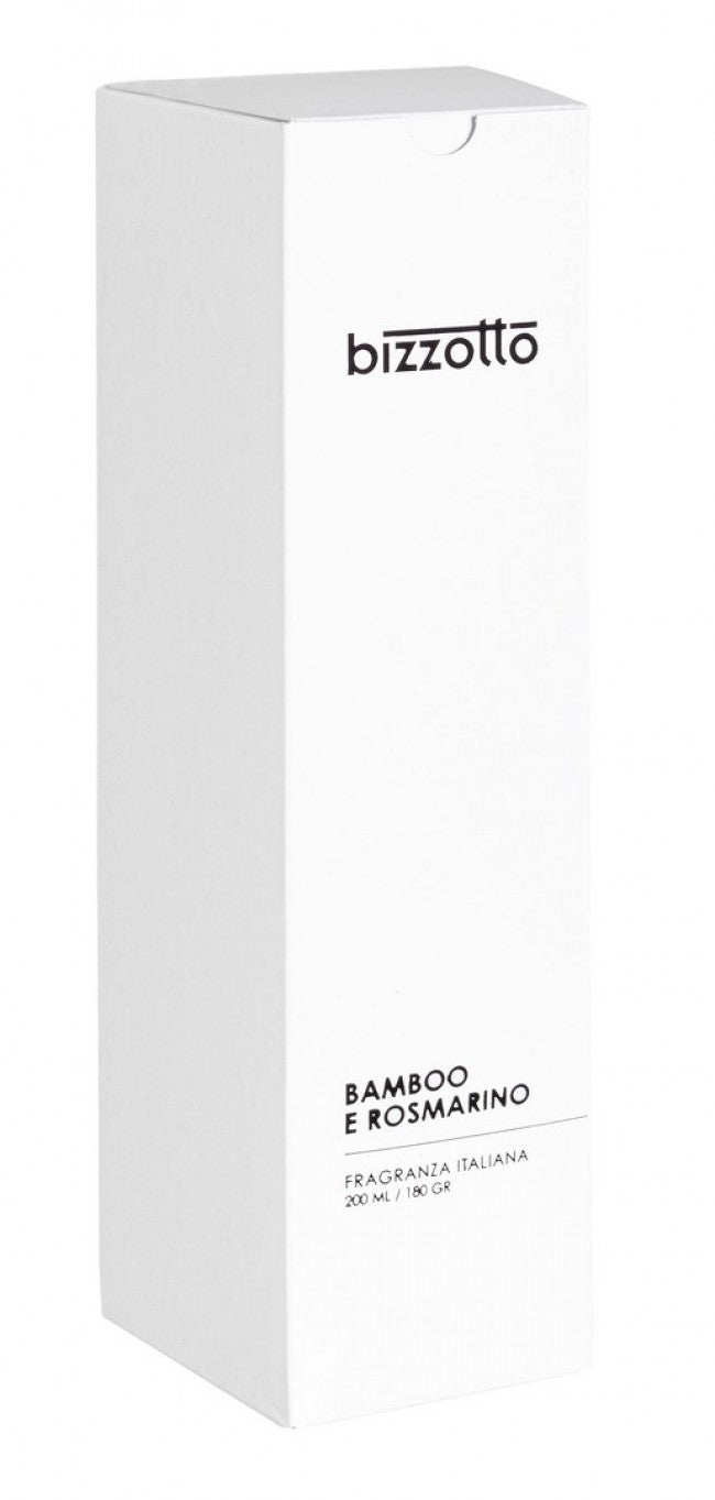 3x Diffusore fragranza bamboo e rosmarino 7x7x9,48h