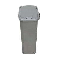 Pattumiera Per Raccolta Differenziata Ecobin 25 Lt. Cm 22 X 36 X 51 - Antracite Mazzei