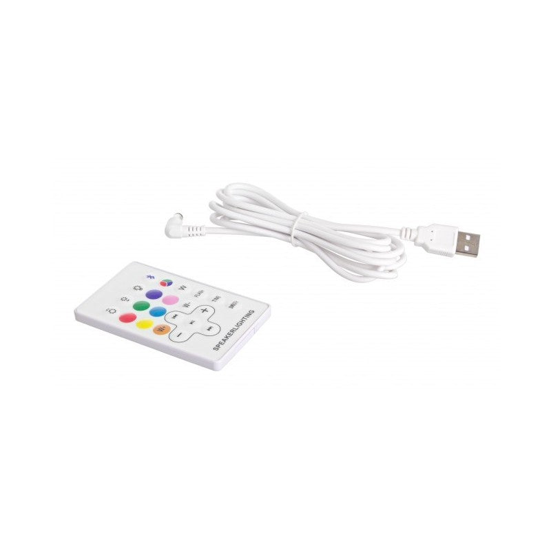 Lampada LED Cubo Speaker in Polietilene 20x20cm