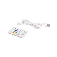 Lampada LED Cubo Speaker in Polietilene 20x20cm