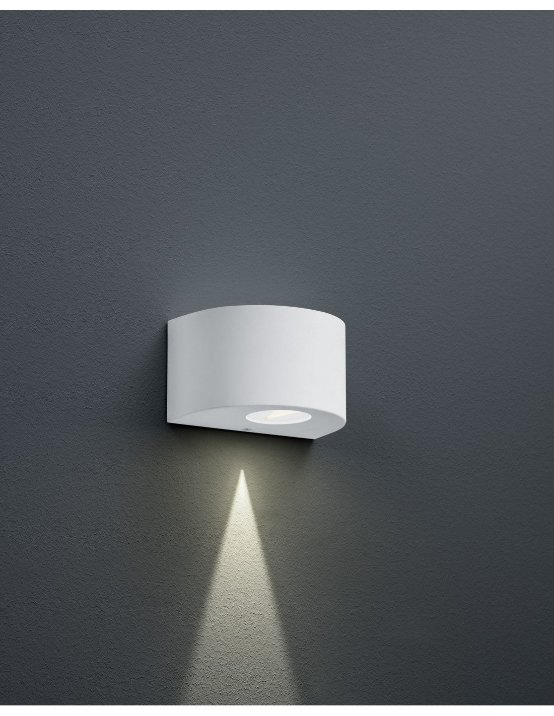 Applique Doppio Fascio Led Rosario Bianco H15 cm IP44 Trio Lighting