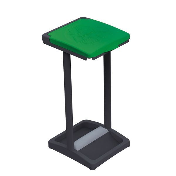 Portasacco per sacchi da 80-110 Lt - Pratico e Resistente - Dimensioni 31,5 x 36 x 81 cm