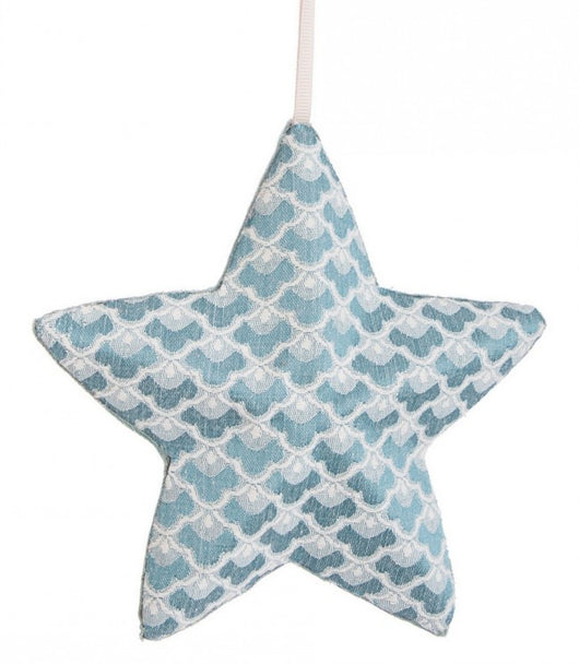 9x Pendaglio Venus Stella Multi Azzurro