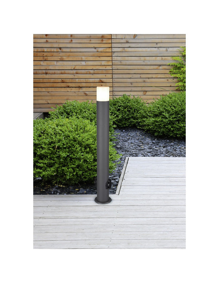 Palo Da Esterno Hoosic 1xE27 Antracite H80 cm IP44 Trio Lighting