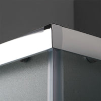 Box doccia angolare 90x90 cristallo opaco