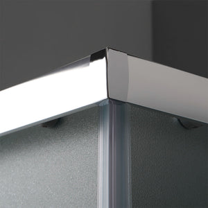 Box doccia angolare 90x90 cristallo opaco