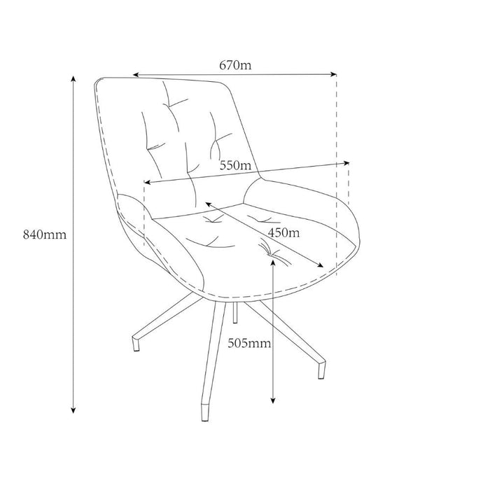 Sedia da pranzo grigio chiaro con schienale in ecopelle aragosta e gambe nere