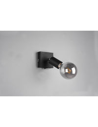 Faretto Spot Vannes Nero 1xE27 Trio Lighting