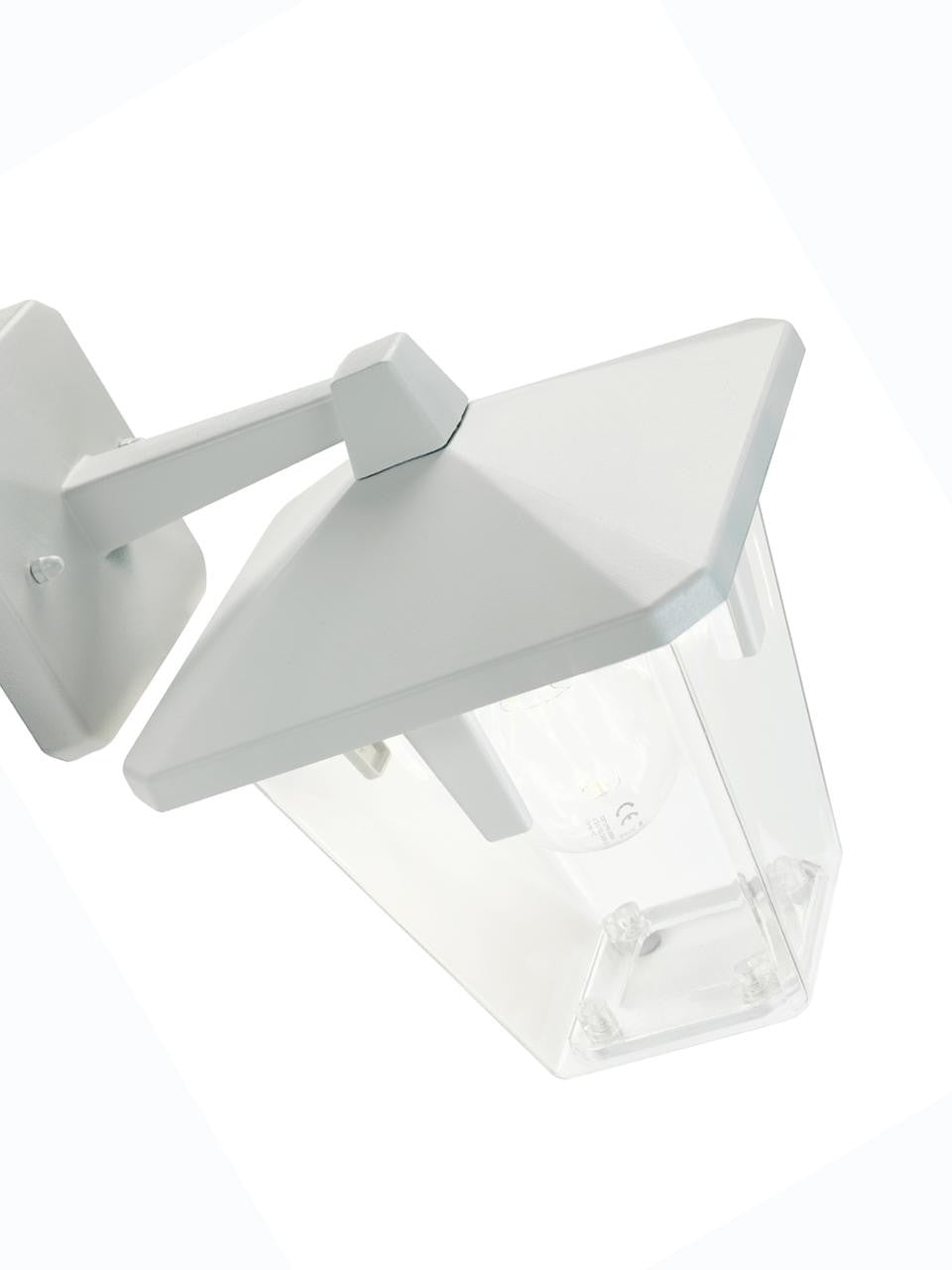 Applique In Alto E27 linea eureka nero