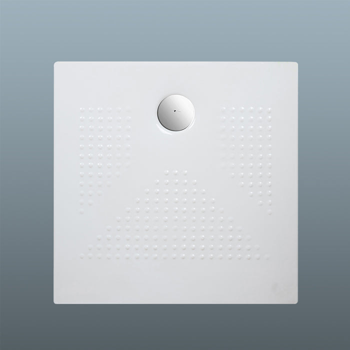 Piatto doccia quadrato 80x80 ceramica slim