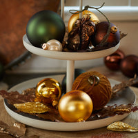 Box Da 6 Palline Di Natale Oro Ø 6 Cm