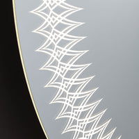 Specchio rotondo 80 cm con led integrato