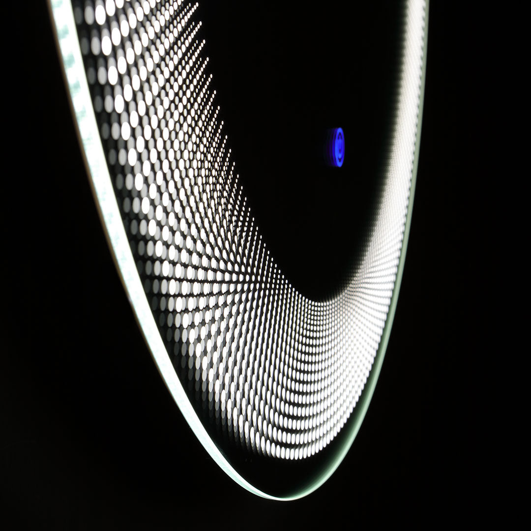 Specchio rotondo 60 cm con illuminazione led