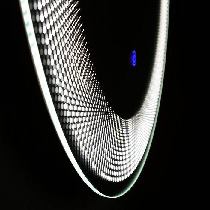 Specchio rotondo 60 cm con illuminazione led
