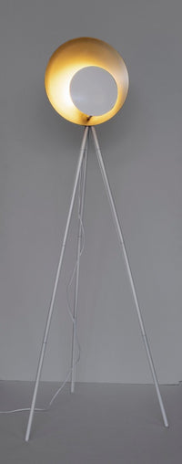 Lampada da terra treppiede 87x56x155h in metallo