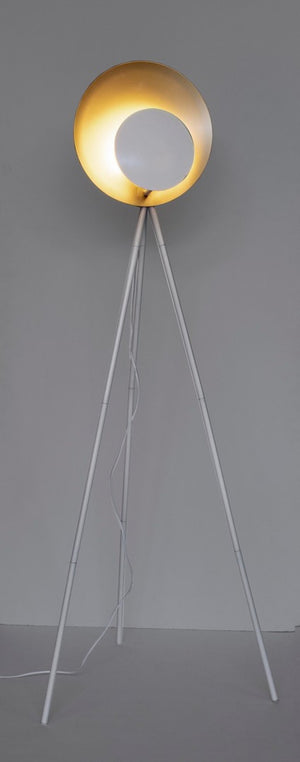 Lampada da terra treppiede 87x56x155h in metallo