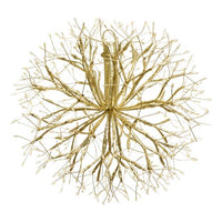 Ramo sfera ricco champagne ø30cm 384 led