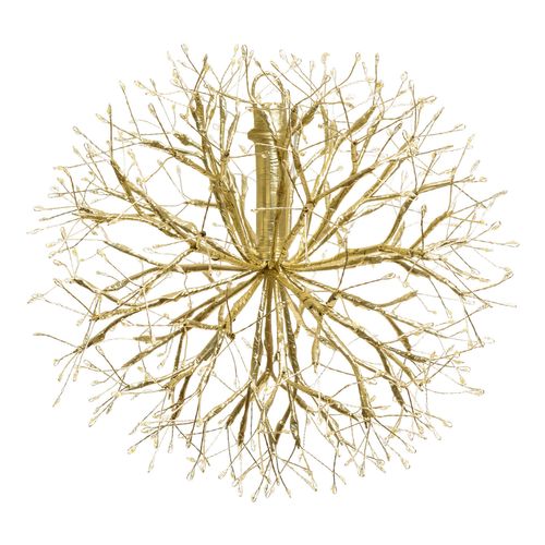 Ramo sfera ricco champagne ø30cm 384 led