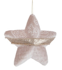 12x Pendaglio Dilecta Stella Rosa