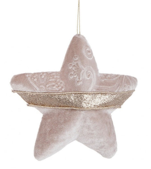 12x Pendaglio Dilecta Stella Rosa