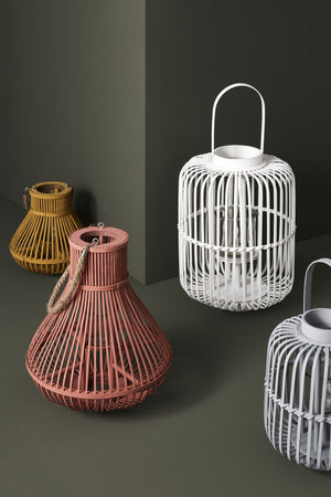 Lanterna Belem Rosa C-Manico L