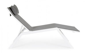 Chaise Longue C-P Krion Bianco Jx11