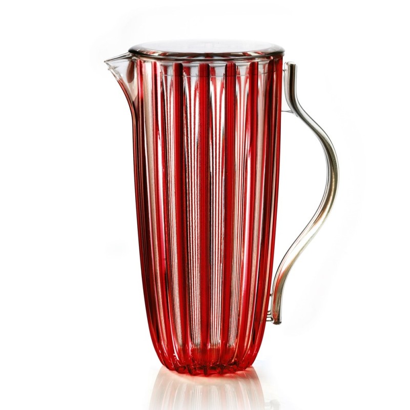 Brocca con coperchio 1,75 L rossa