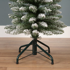 Albero di Natale Pencil pine Innevato H 150 x 45 cm