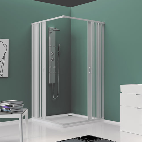 Box doccia a soffietto riducibile Rosy Linea Plissé 70x90 cm