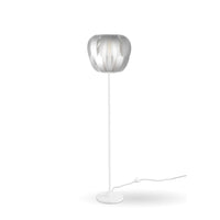 Piantana Base e Stelo Silver in Metallo Cm. 42 x 172h