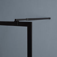 Doccia walk in 100 cm cristallo nero