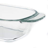 Contenitore in vetro  21 X 12 X 5 CM