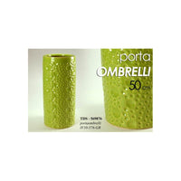 Portaombrelli da ingresso verde bollicine salvaspazio design cm 50 h