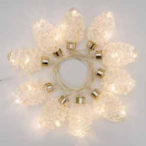 Catena 10 Pigne 20 MicroLED 2,5m