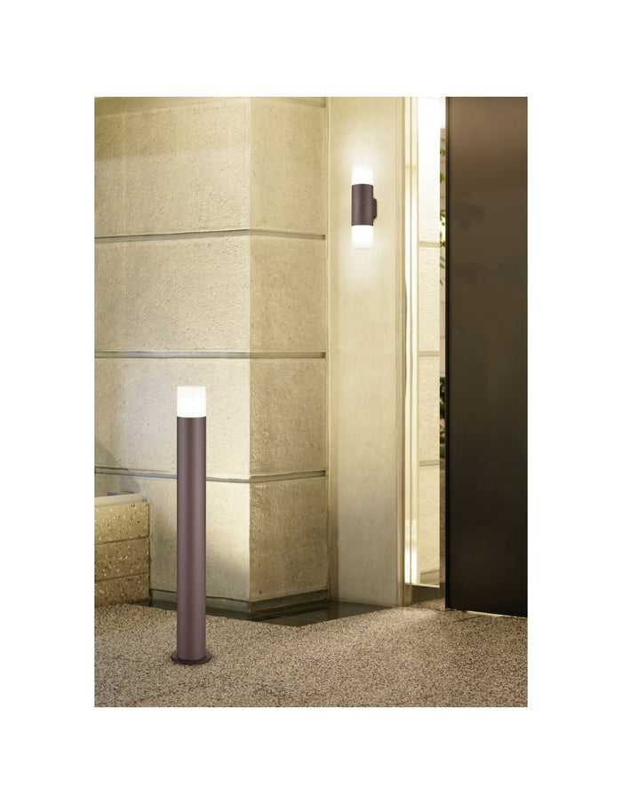 Palo Da Esterno Hoosic 1xE27 Ruggine H80 cm IP44 Trio Lighting