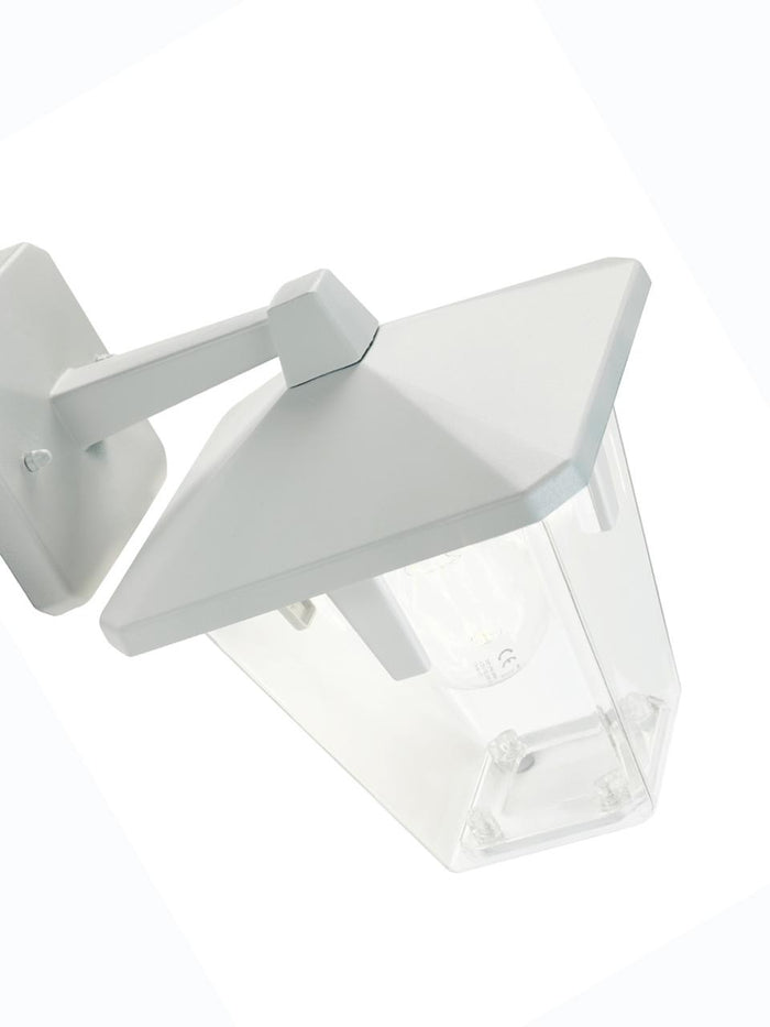 Applique In Alto E27 linea eureka nero