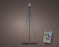 Alberi da esterno con luci danzanti 3D H 180 Ø 80 cm