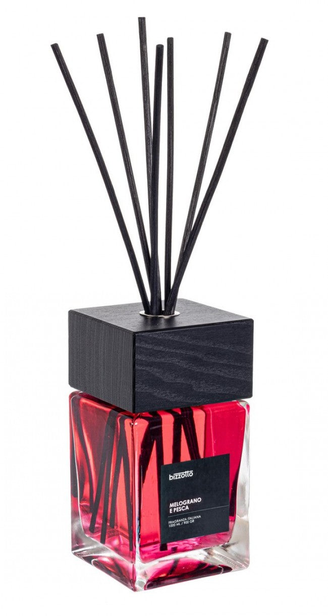 Diffusore fragranza melogran e pesca 10,25x10,25x17,45