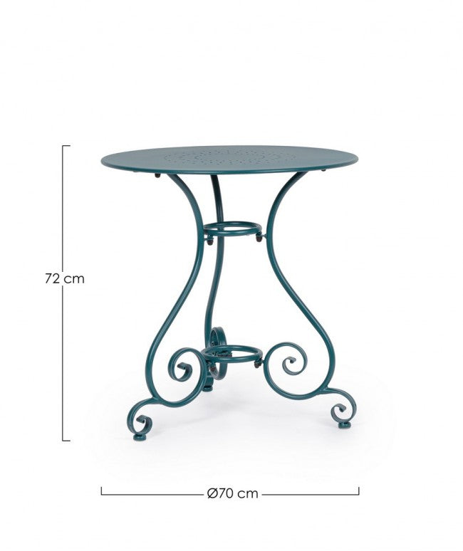 Tavolo rotondo D.70 x 72h in materiale ocean