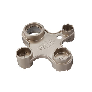 Chiave universale nichelata per aeratori