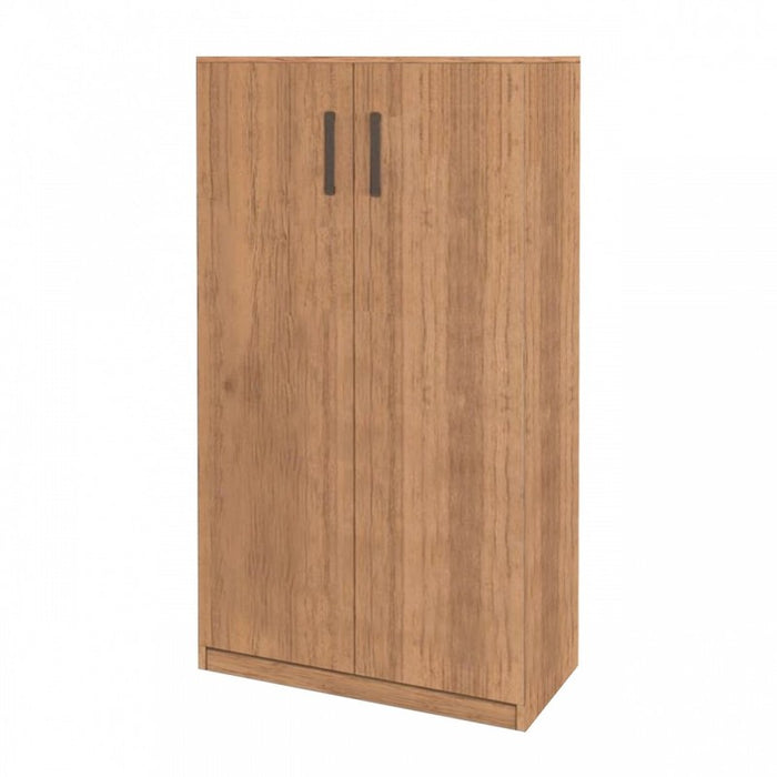 Armadio scarpiera multiuso noce country 2 ante h130x71x38